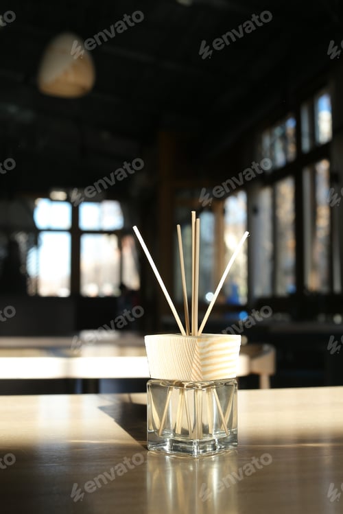 Preview: Herbal And Oil Treatment Equipment In Relaxing Spa Scene.