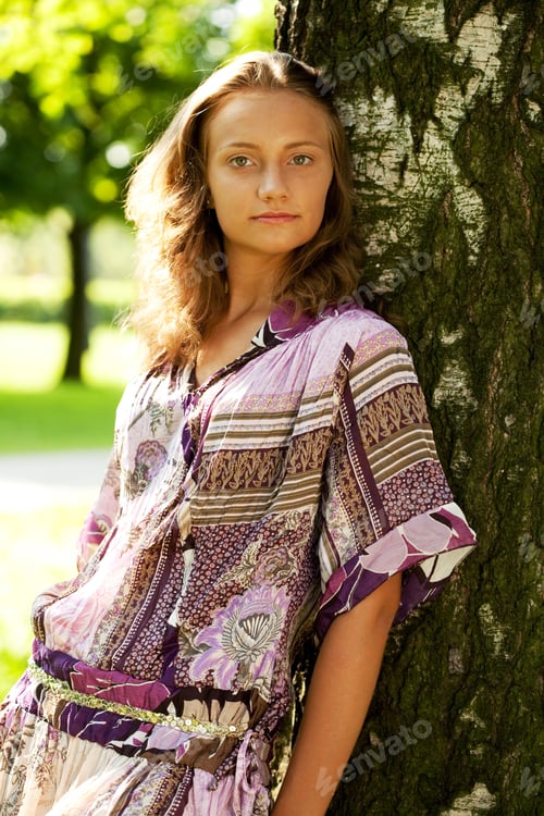 Preview: Beautiful Model In The Park
