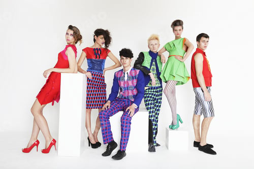 Preview: Young Elegant Fashion Models