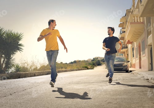 Preview: Guys Running In A Street