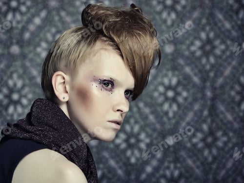Preview: Beautiful Creative Fashion Makeup.