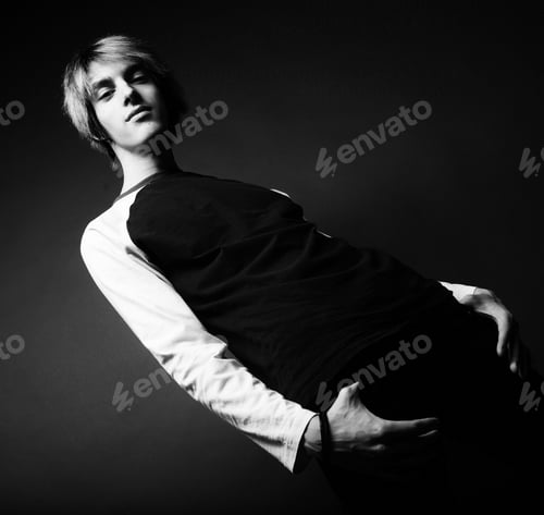 Preview: Teen Male Portrait, Expressionless