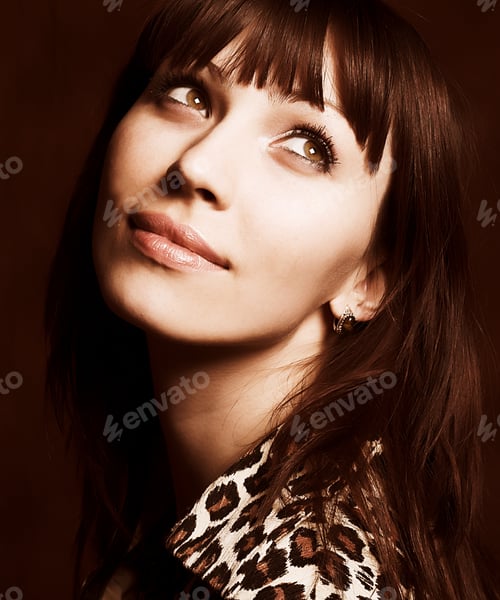 Preview: Portrait Of A Beautiful Sexy Girl