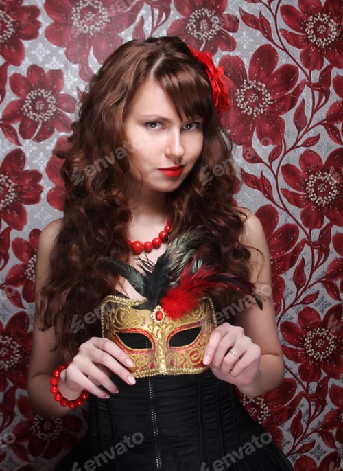 Preview: Sexy Woman With Mask