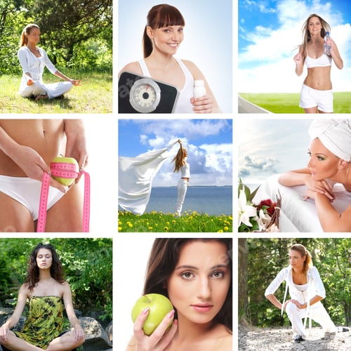 Preview: Spa And Health Collages Made Of Some Bright Pictures
