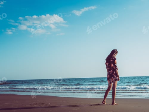 Preview: Woman On The Beach