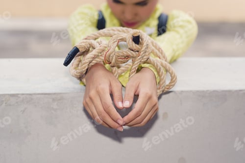 Preview: Stress Women With Tied Hands