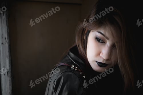Preview: Asian Woman Sad From Love,She Worry Because Stress From Boyfriend,Heartbreak Woman Concept