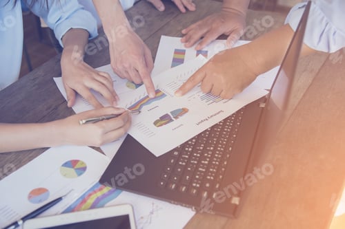 Preview: Business Work Concept Planning, Teamwork For Success Organizatio