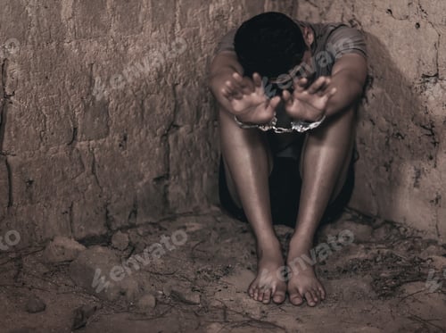 Preview: Stop Abusing Boy Violence. Child Bondage , Violence, Terrified ,