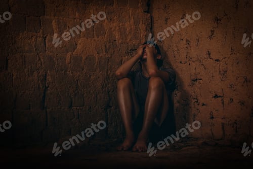 Preview: Stop Abusing Boy Violence. Child Bondage , Violence, Terrified ,