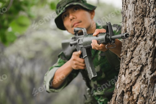 Preview: Soldier Are Maneuvering For Counter-Terrorists. The Military Is Responsible For Maintaining The