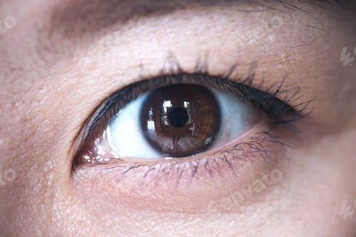 Preview: Close Up Image Of Asian Woman'S Eye
