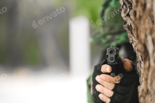 Preview: Soldier Are Maneuvering For Counter-Terrorists. The Military Is Responsible For Maintaining The