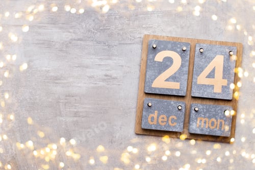 Preview: Christmas Calendar Background. Christmas Greeting Card Backgrounds.