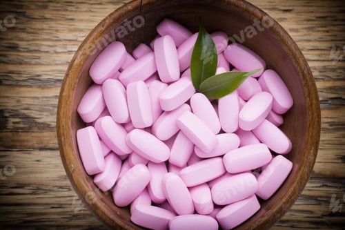 Preview: Homeopathic Supplement. Alternative Medicine. Vitamin Capsules.