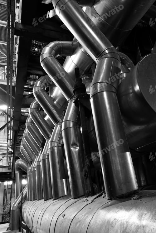 Preview: Industrial Concept Background Bw