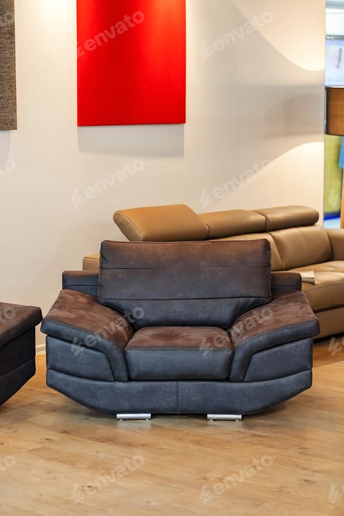 Preview: Furniture For The House In The Exhibition Hall, Note Shallow Depth Of Field