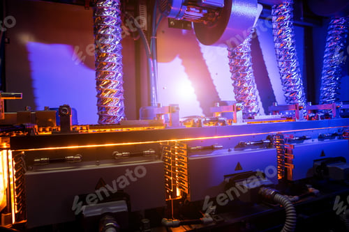 Preview: The Plastic Bottle Blowing Machine. Pet Preforms For Blowing Of Plastic Bottles. Heating Process