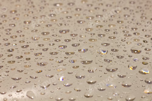 Preview: Water Droplets on a Smooth Neutral Surface