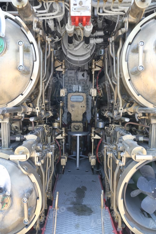 Preview: Torpedo Room Section Of An Old Submarine