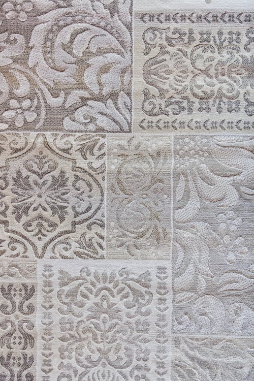 Preview: Specimen Of Carpet In Gray Color, Note Shallow Depth Of Field