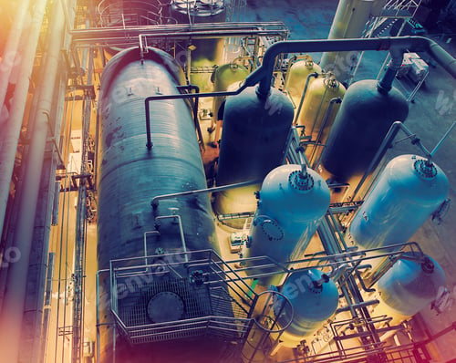 Preview: Equipment, Cables And Piping As Found Inside Of A Modern Industrial Power Plant