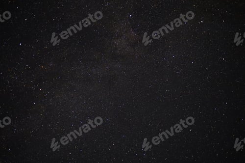 Preview: Starry Sky In The Dark Of August Night. Very Nice Background.