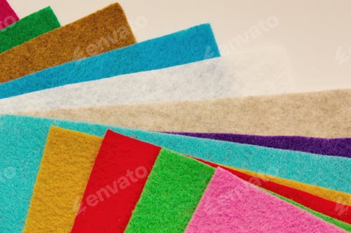 Preview: Colored Mix Felt Backgroun.