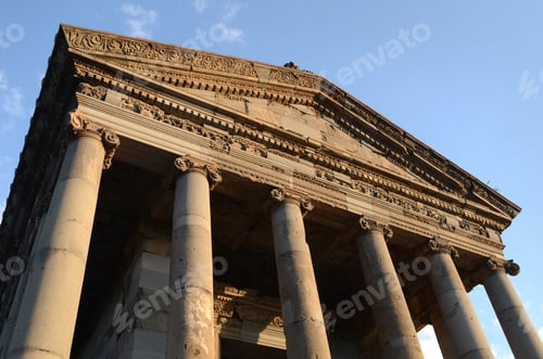 Preview: Temple Of Garni, A First Century Hellenic Temple Near Garni, Armenia. Unesco World Heritage Site
