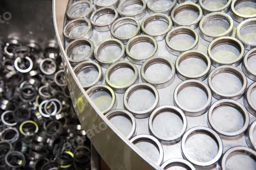 Preview: Production Of Bearings. Steel Factory Production Line Of The Machine