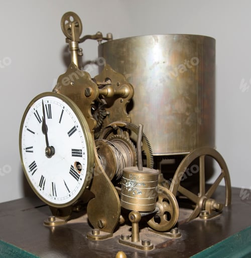 Preview: Antique Water Level Recorder.