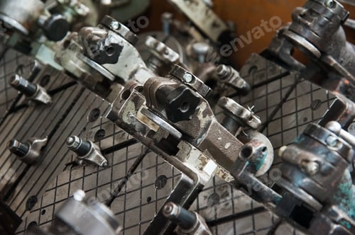 Preview: Production Of Bearings. Steel Factory Production Line Of The Machine