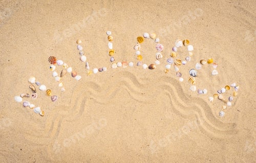 Preview: Majorca Spain, Summer Sun Holiday On Sand Beach, Balearic Islands, Mediterranean Sea.