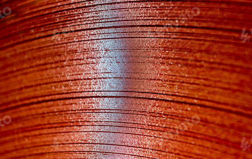 Preview: Curved Lines Of Rolled Metal Are Made Of Sheet Steel.