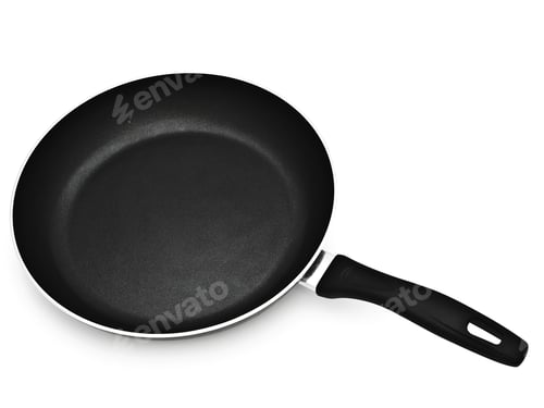 Preview: Photo Of Frying Pan Against The White Background