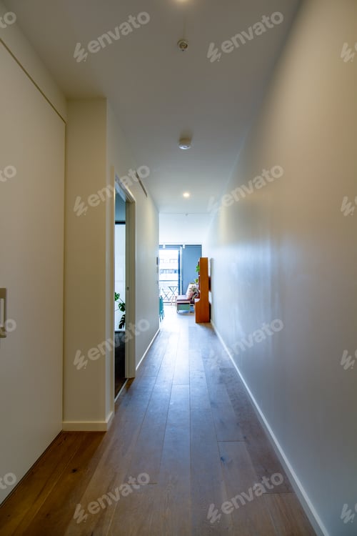 Preview: Empty Modern Apartment With Furniture