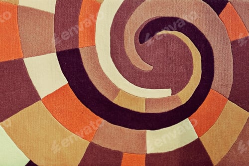 Preview: Colorful Carpet For A Child'S Room, Note Shallow Depth Of Field