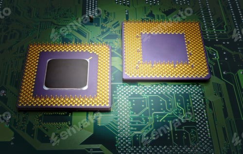 Preview: Close Up Of Cpu Processors