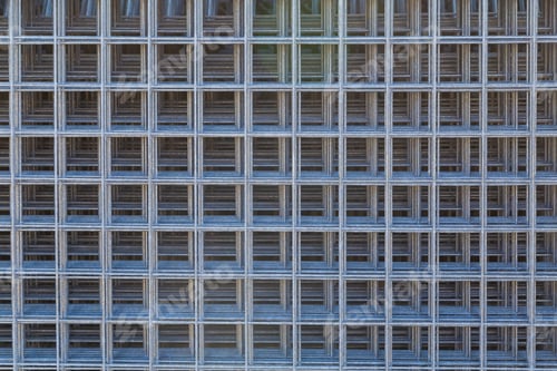 Preview: Metal Mesh For Fast Fence Construction. Background
