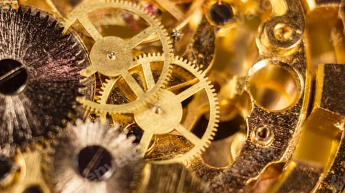 Preview: Mechanical Watch Repair, Dismanted Watch, Close Up