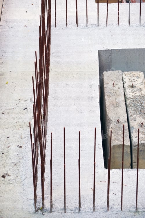 Preview: Steel Frames Of A Building Under Construction