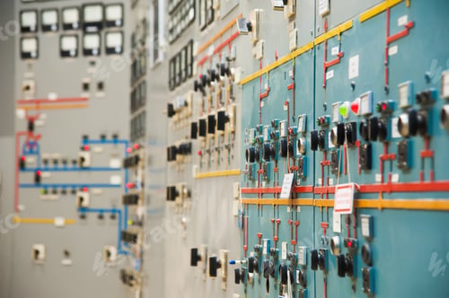 Preview: The Interior Of A Modern Thermal Power Plant. Equipment, Pipes, Control Center Of Thermal Power