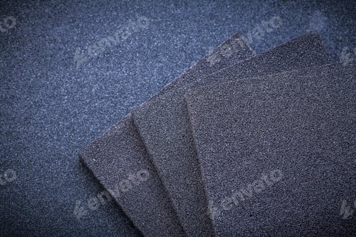 Preview: Abrasive Sponges On Glass-Paper Horizontal Image.