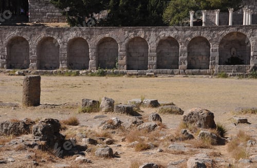 Preview: Historical Ruins Of Asclepieion, Ancient Hospital Made By Hippocrates In Kos, Greece