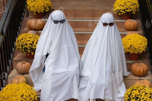 Preview: Popular Among Young People And Teenagers, The Trendy Entertainment Is To Dress In White Bedspreads