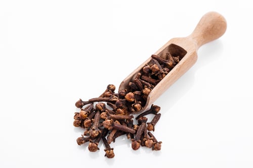 Preview: Fragrant Cloves On A White Acrylic Background