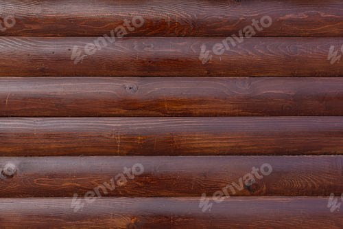 Preview: Textured Beautiful Dark Wooden Background From A Bar. Exterior Of A Wooden House