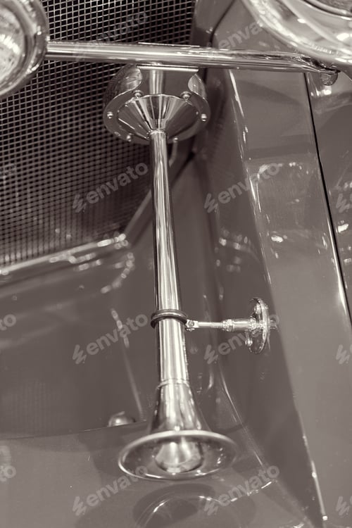 Preview: Various Details Of The Car, Note Shallow Depth Of Field