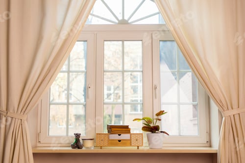 Preview: Closeup Of A Window In A Domestic Room